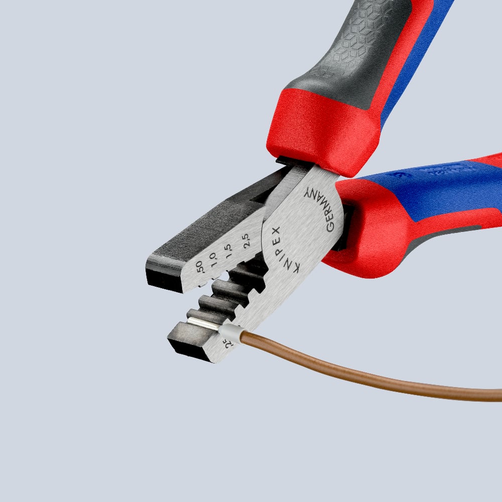 KNIPEX Crimping Pliers 145mm for Wire Ferrules