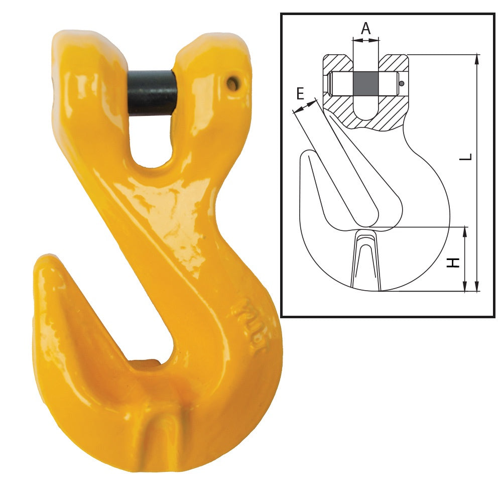 ITM G80 Clevis Shortening Grab Hook-16mm Chain