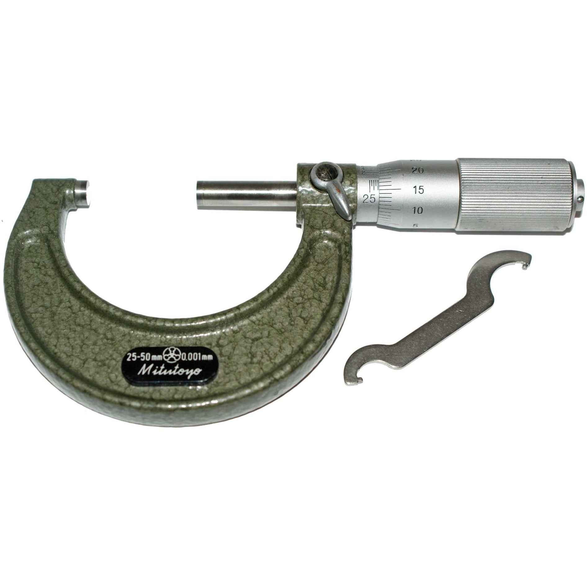 Mitutoyo Outside Micrometer 25 - 50mm x 0.001mm-Mitutoyo-Tool Factory