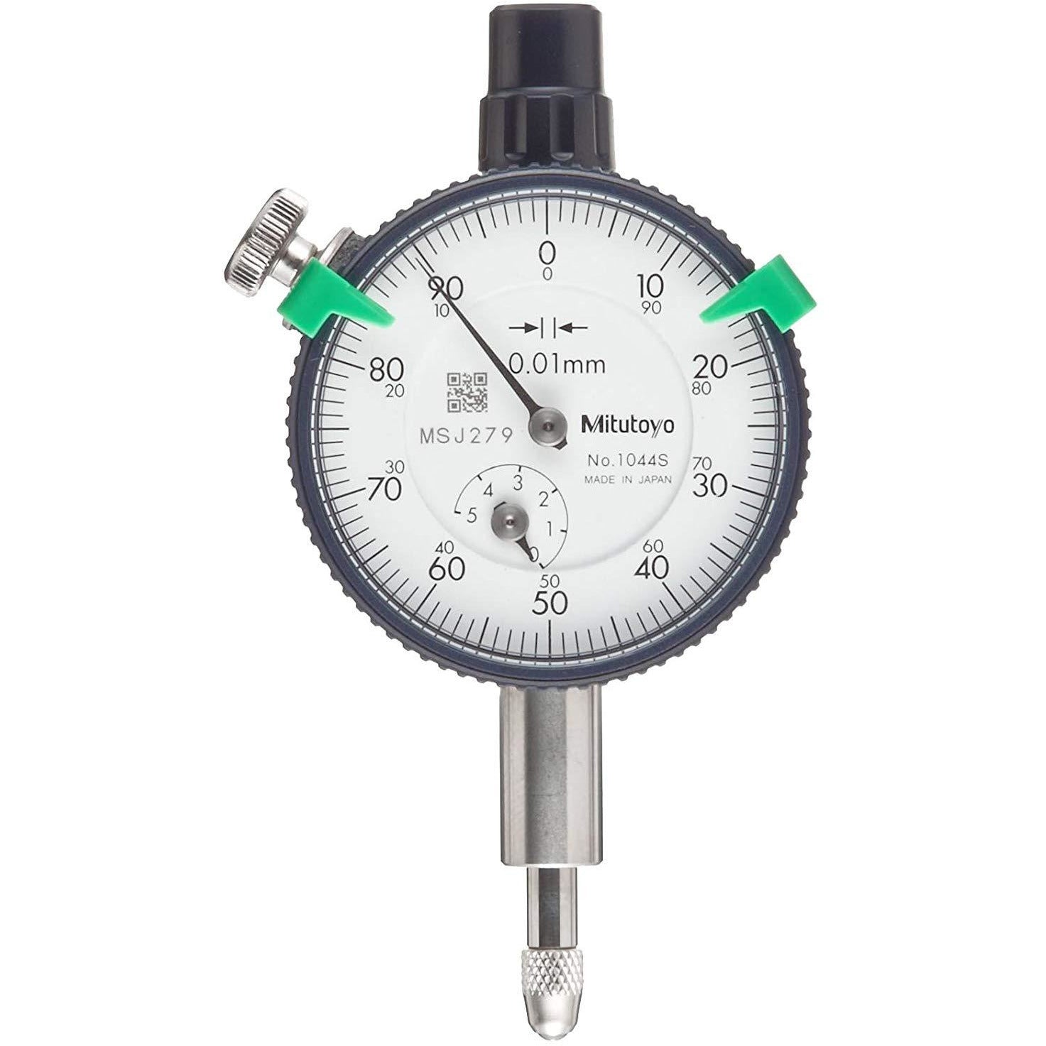 Mitutoyo Dial Indicator Series 1 5mm x 0.01mm with Flat Back-Mitutoyo-Tool Factory