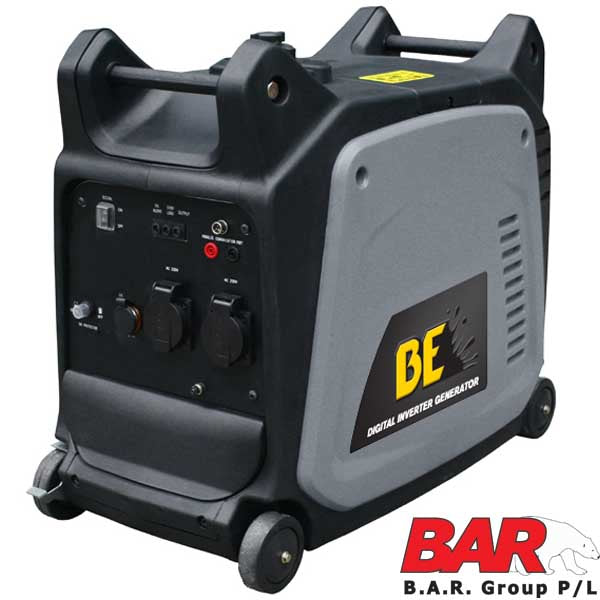 BE Mobile Compact Inverter Generator 3.5kVa Recoil Start-Inverter Generator-Tool Factory