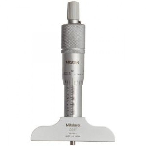 Mitutoyo Depth Micrometer 0-1 x 2.5"-Mitutoyo-Tool Factory