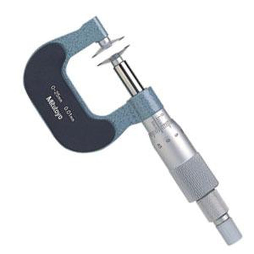 Mitutoyo Outside Micrometer for Paper 0-25mm x 0.01mm-Mitutoyo-Tool Factory