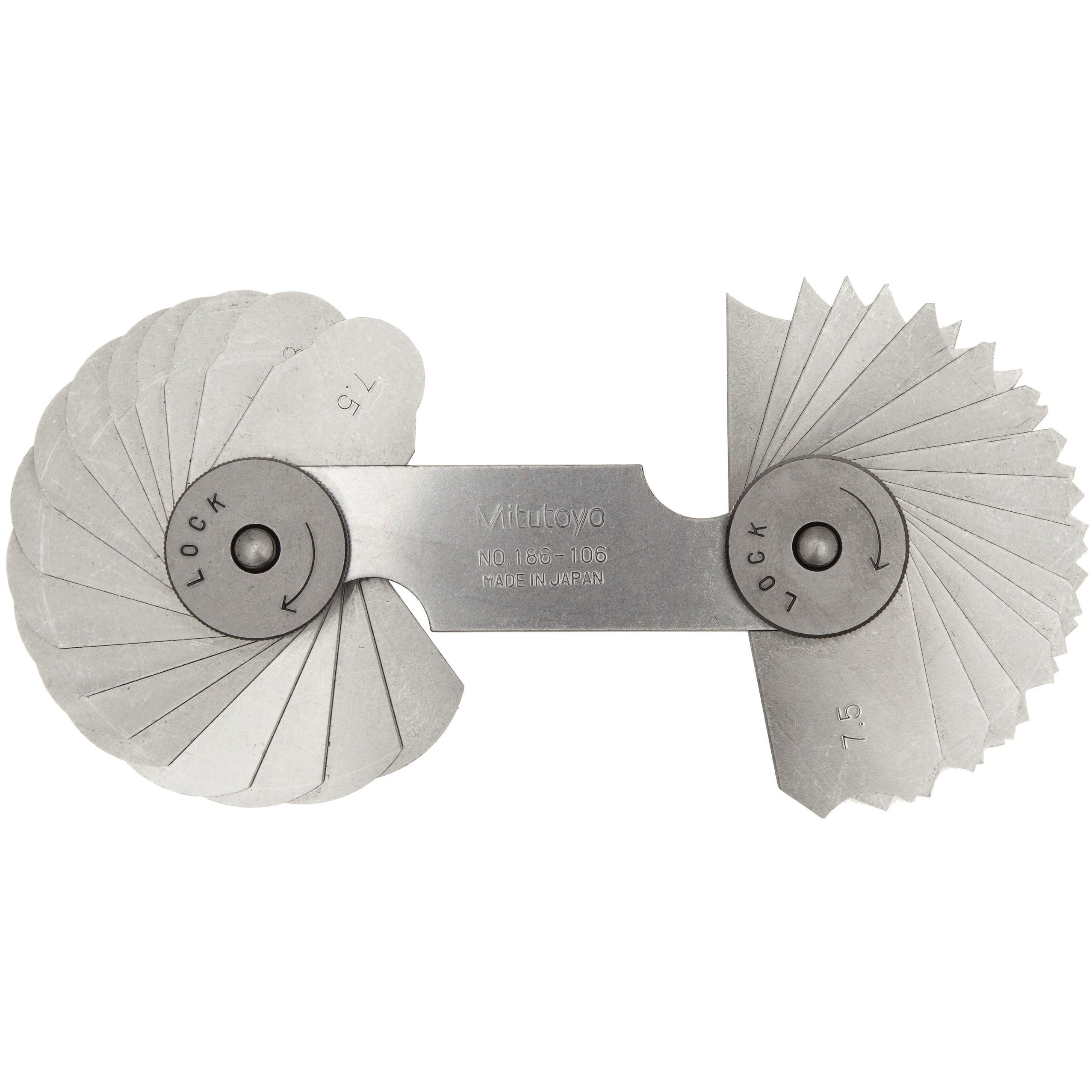 Mitutoyo Radius Gauges 7.5-15mm-Mitutoyo-Tool Factory