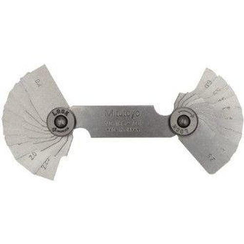 Mitutoyo Radius Gauges 0.4-6mm-Mitutoyo-Tool Factory