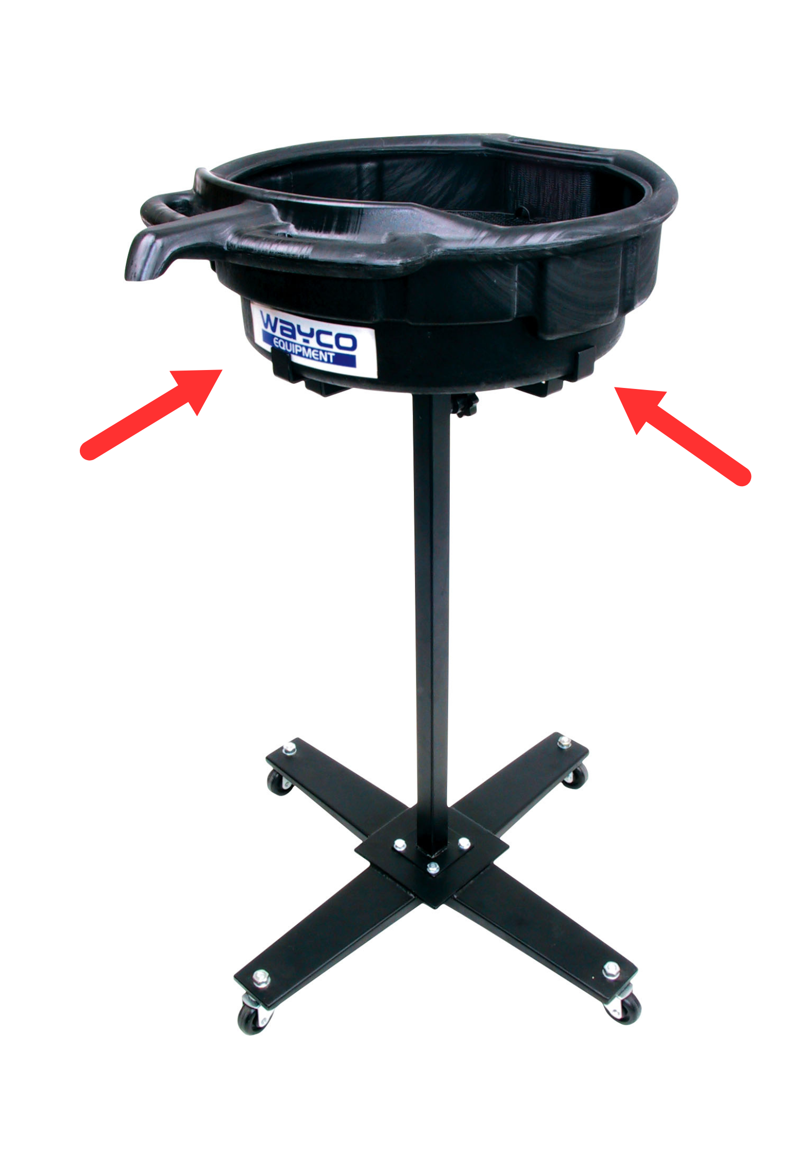 Wayco 18L Oil Pan with Removal Mesh Tray