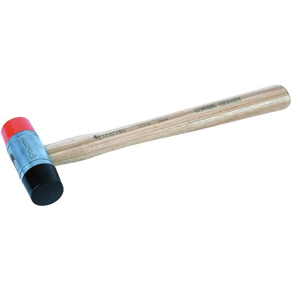 Tactix Mallet 2 Way 35Mm Hickory | Striking Tools - Rubber Mallets-Hand Tools-Tool Factory