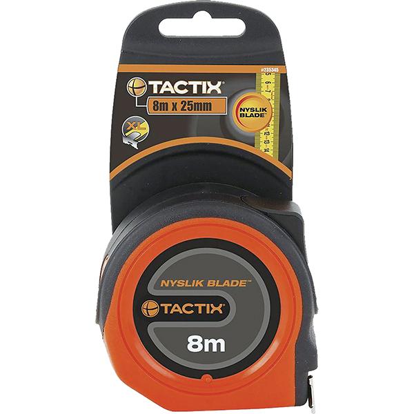 Tactix Tape Measure 8M X 25Mm | Measuring Tools - Tapes & Rules-Hand Tools-Tool Factory