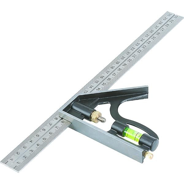 Tactix Rule Combination 300Mm | Measuring Tools - Tapes & Rules-Hand Tools-Tool Factory