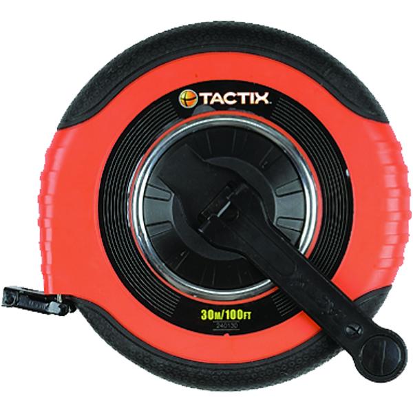 Tactix Tape Long W/ Soft Handle 30M X 15Mm | Measuring Tools - Tapes & Rules-Hand Tools-Tool Factory