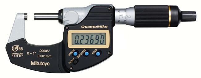Mitutoyo QuantuMike 0-1"/25mm without Data Output