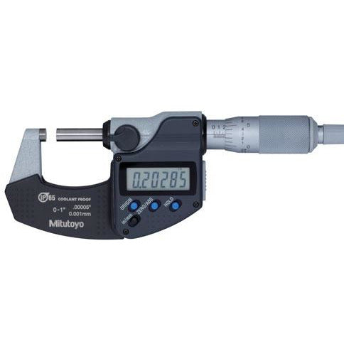 Mitutoyo Outside Micrometer Digital 0-1"/0-25mmmm x .00005"/0.001mm-Mitutoyo-Tool Factory