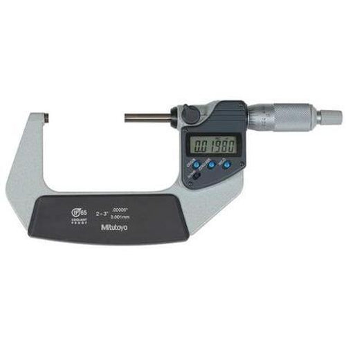 Mitutoyo Outside Micrometer Digital 2-3"/50-75mm x .00005"/0.001mm-Mitutoyo-Tool Factory