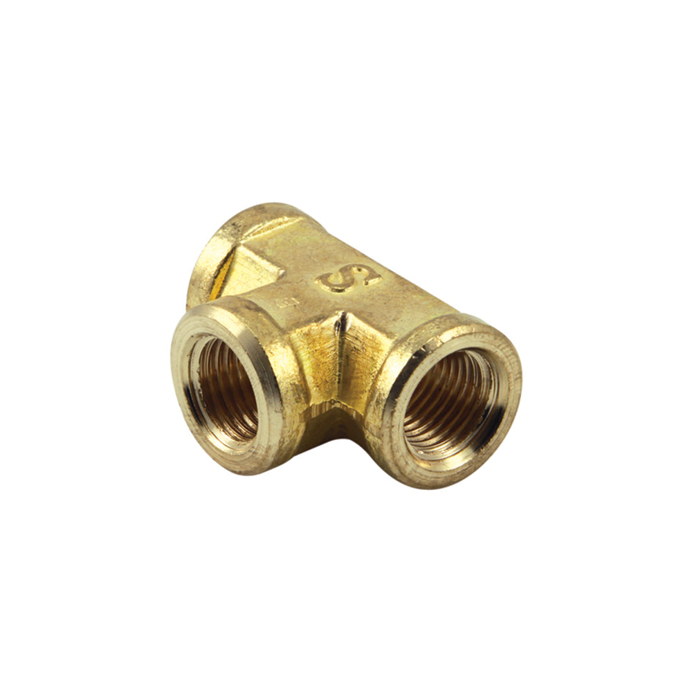 3/8in BSP Brass Female Tee**