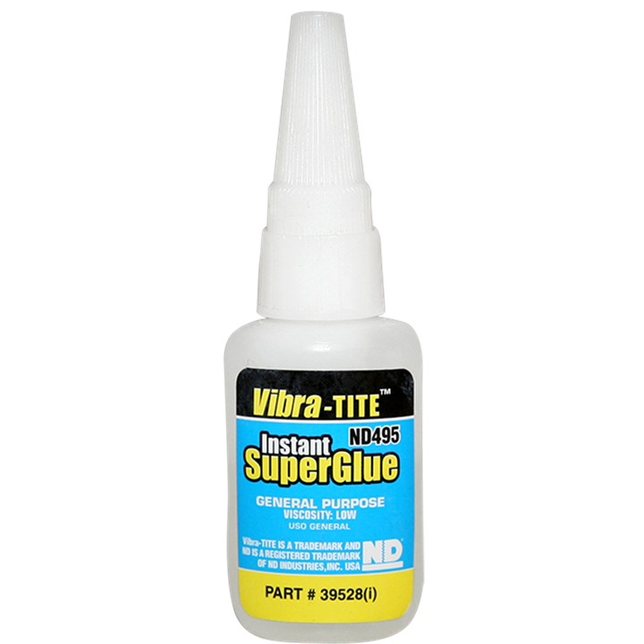 Nd495 Cyanoacrylate Industrial Grade Super Glue Gen. Purpose 20 Gm Bottle-Adhesives & Sealants-Tool Factory