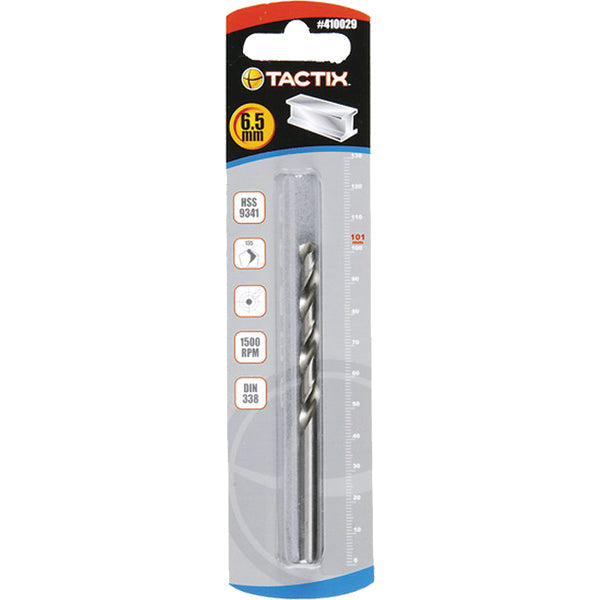 Tactix HSS Twist Drill 6.5mm**