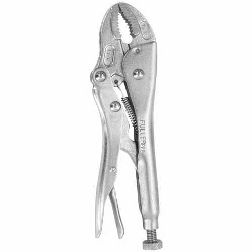 Fuller Fuller Pro 435-9903 Pliers Curved  Jaw Locking 250mm Silver