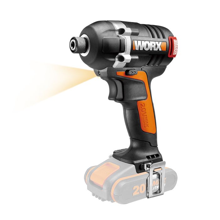 Worx 20V Brushless Impact Driver Skin Only