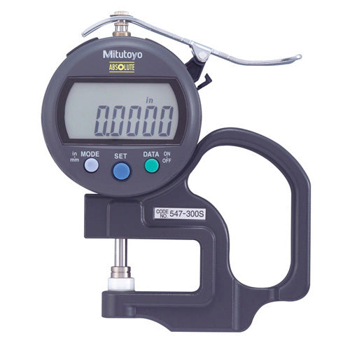 Mitutoyo Thickness Gauge Digimatic .400"/10mm x .0005"/0.01mm-Mitutoyo-Tool Factory