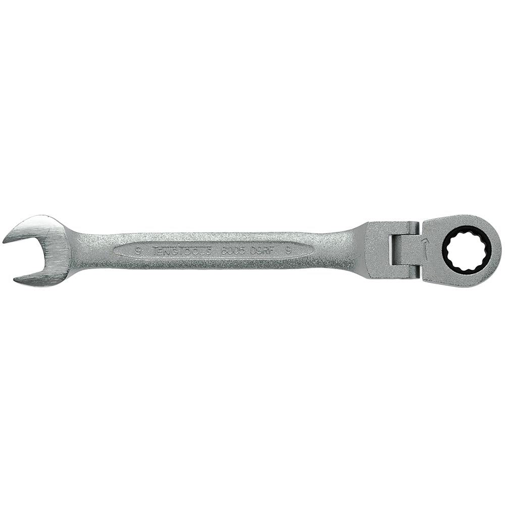 Teng Flex-Head Ratchet Comb. Spanner 9Mm | Wrenches & Spanners - Ratcheting - Metric-Hand Tools-Tool Factory