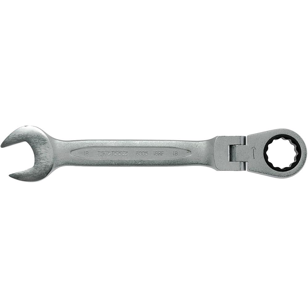 Teng Flex-Head Ratchet Comb. Spanner 18Mm | Wrenches & Spanners - Ratcheting - Metric-Hand Tools-Tool Factory