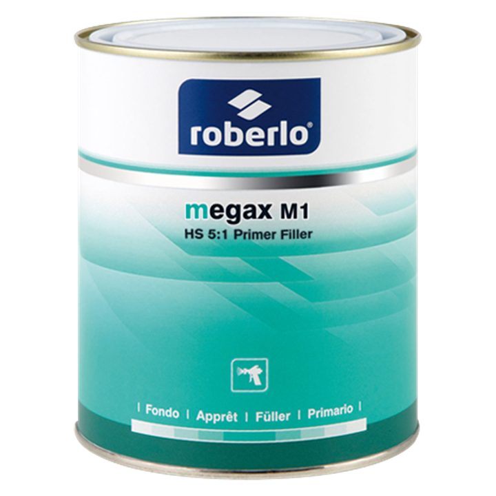 Roberlo Megax M1 L/Grey Primer Filler 4L-Paint Products-Tool Factory