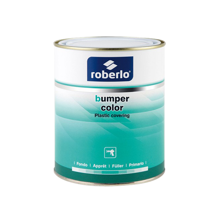 Roberlo Bumper Plastic Color Black 1L-Plastic & Bumper Repair Products-Tool Factory