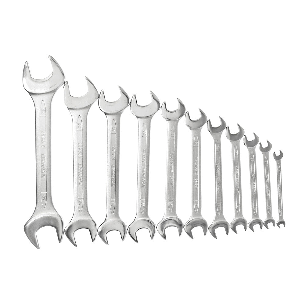 Teng 11Pc Double Open End Spanner Set (MM)