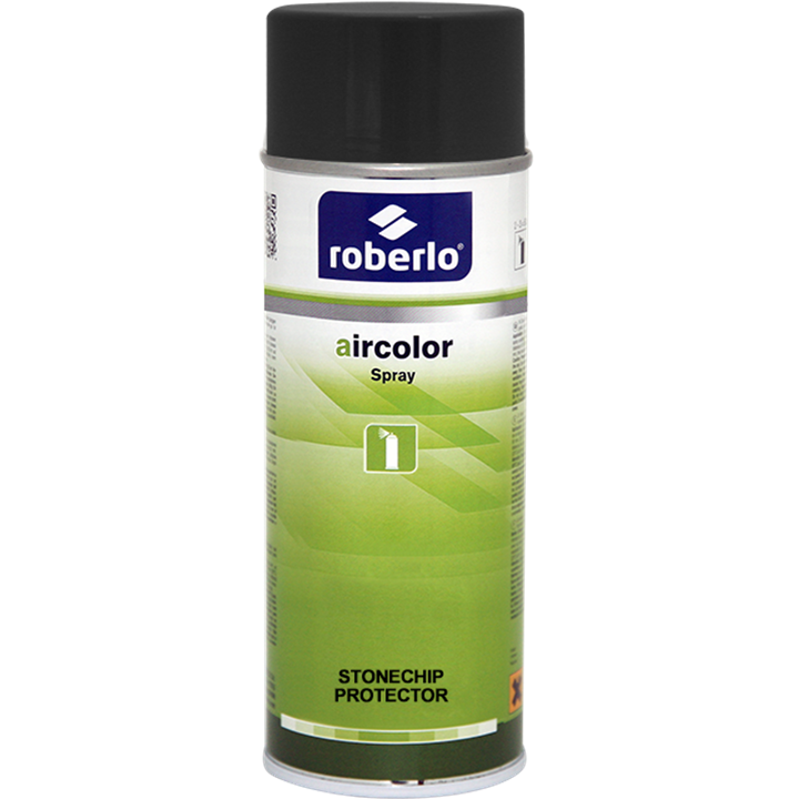Roberlo Aircolor Black Stonechip 400Ml-Stone Chip & Underbody Protection-Tool Factory