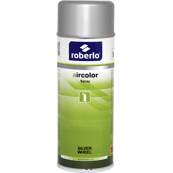 Roberlo Aircolor Silver Wheel Enamel 400Ml-Paint Products-Tool Factory