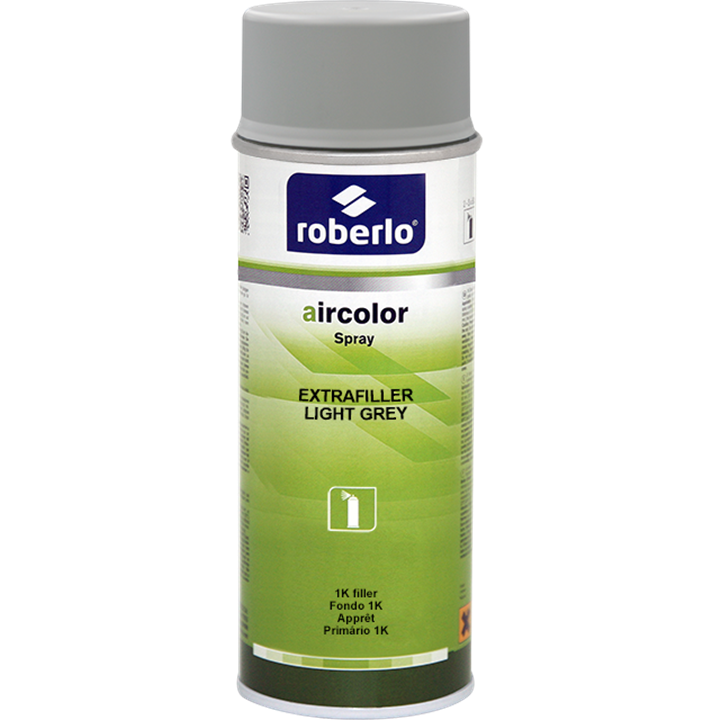 Roberlo Aircolor Extrafiller Light Grey Aerosol 400Ml-Paint Products-Tool Factory