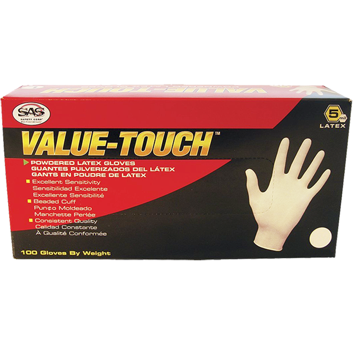 Sas Value Touch Lp Latex - L-Gloves-Tool Factory
