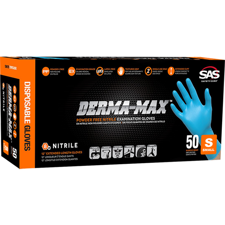 Sas Derma Max Pf Nitrile - S-Gloves-Tool Factory