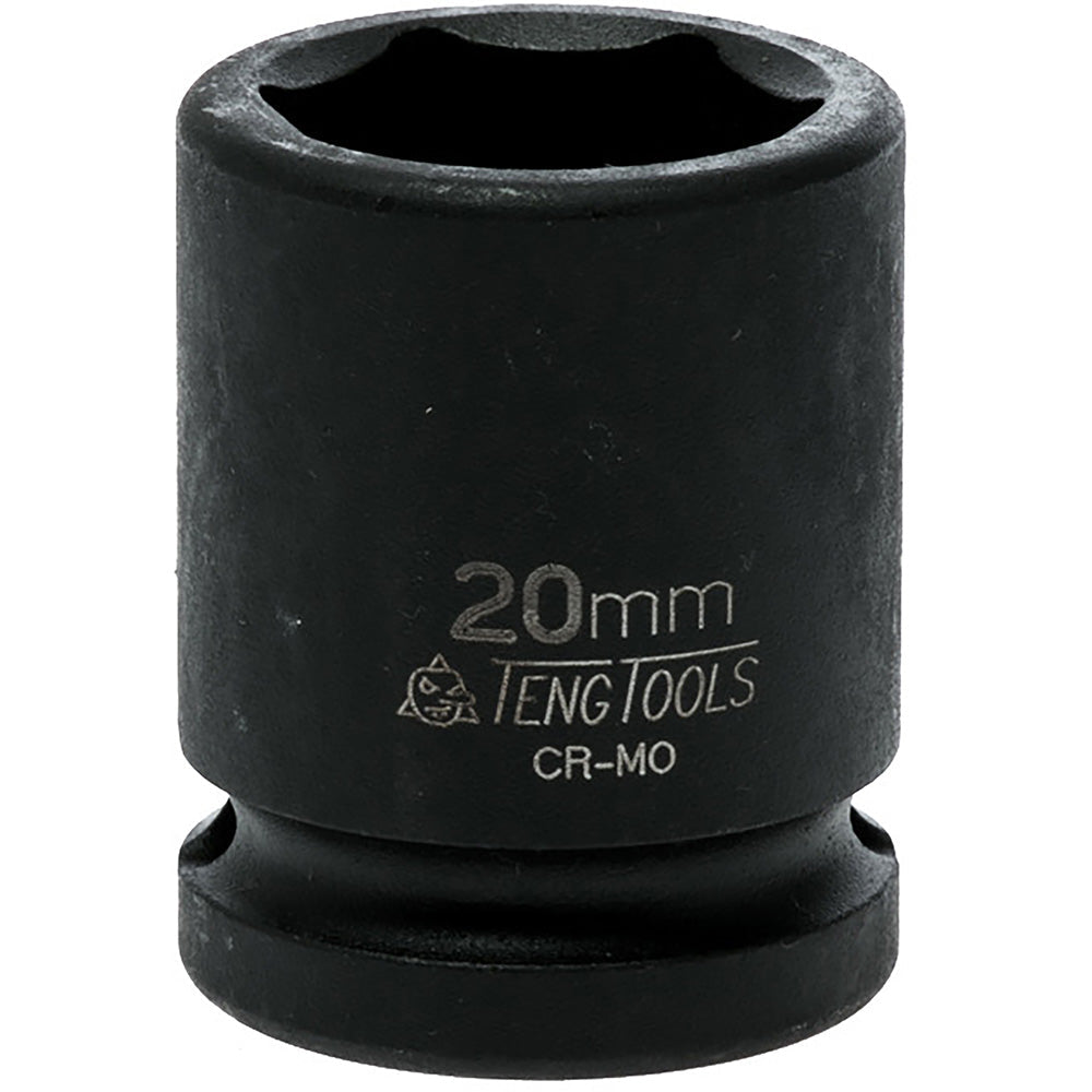 Teng 1/2in Dr. Impact Socket 20mm DIN