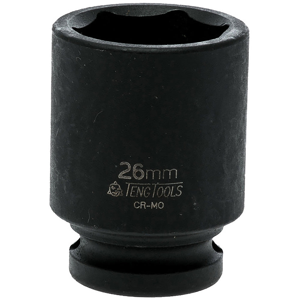 Teng 1/2in Dr. Impact Socket 26mm DIN