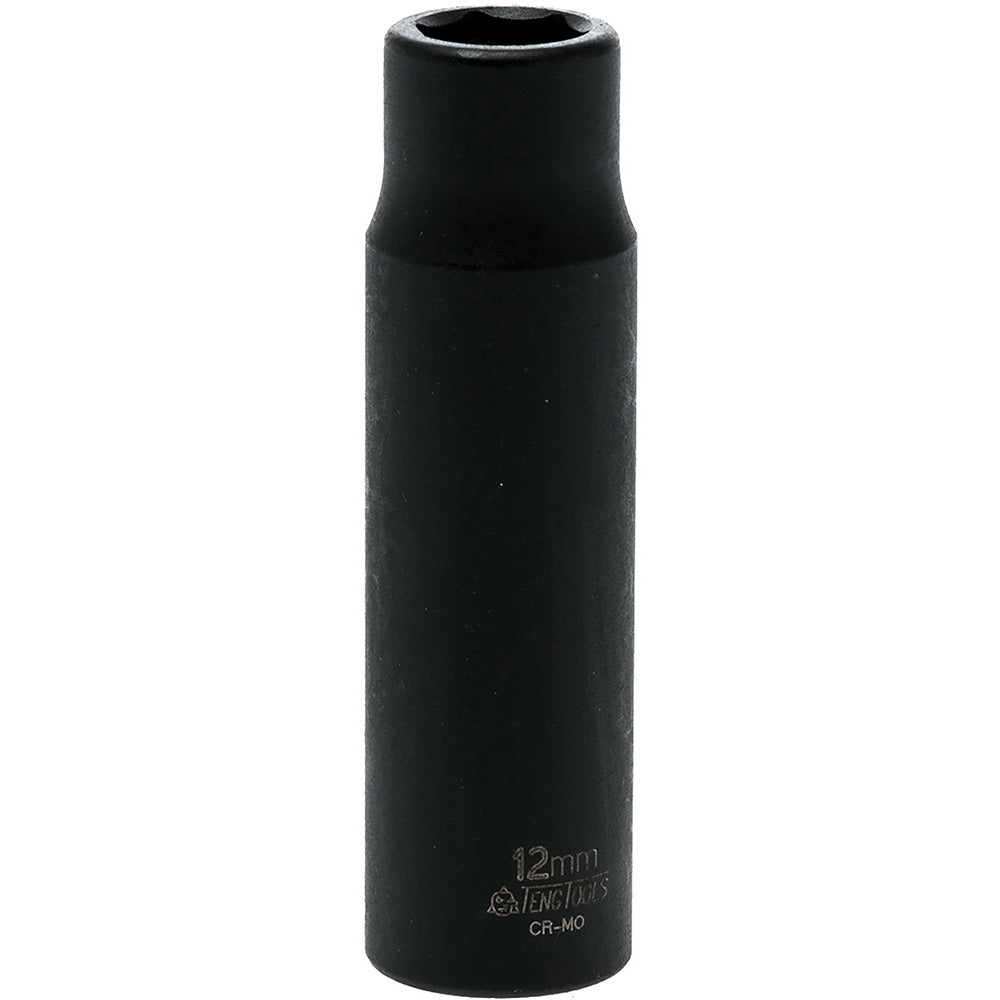 Teng 1/2in Dr. Deep Impact Socket 12mm ANSI