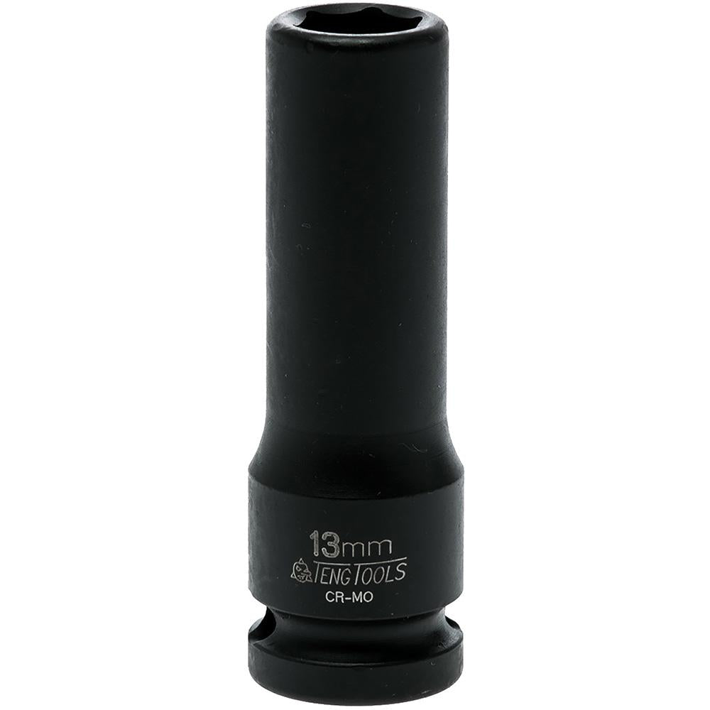 Teng 1/2In Dr. Deep Impact Socket 13Mm Din | Socketry - 1/2 Inch Drive-Hand Tools-Tool Factory