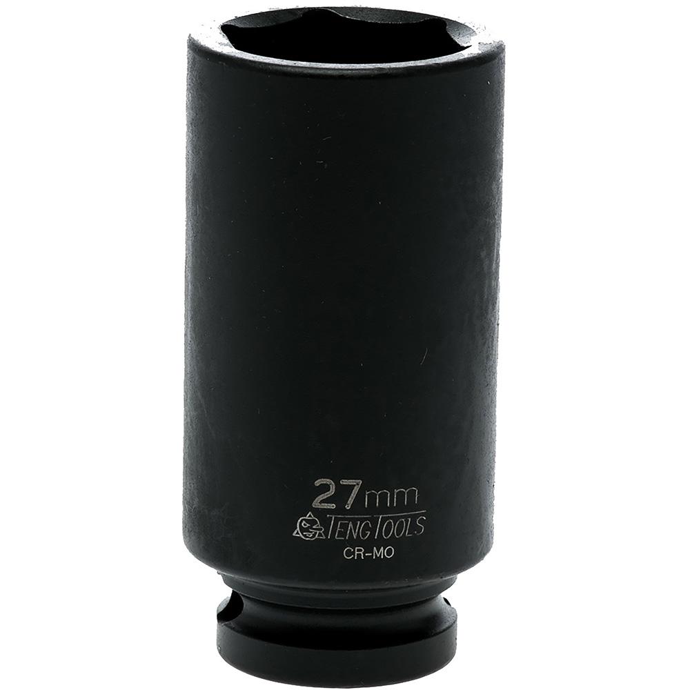 Teng 1/2In Dr. Deep Impact Socket 27Mm Din | Socketry - 1/2 Inch Drive-Hand Tools-Tool Factory