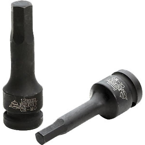 Teng 1/2In Dr. Hex Bit Impact Socket 8Mm Din | Socketry - 1/2 Inch Drive-Hand Tools-Tool Factory