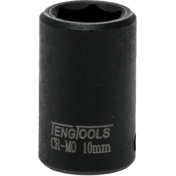 Teng 1/4in Dr. 13mm Impact Socket Din