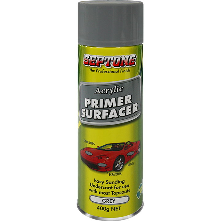 Septone Primer Surfacer Aerosol 400G-Paint Products-Tool Factory