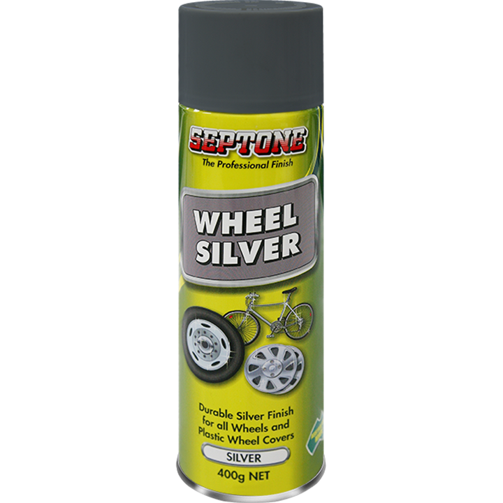 Septone Wheel Silver Aerosol 400G-Paint Products-Tool Factory