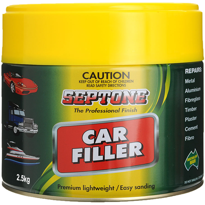 Septone Car Filler 2.5Kg-Fillers & Applicators-Tool Factory