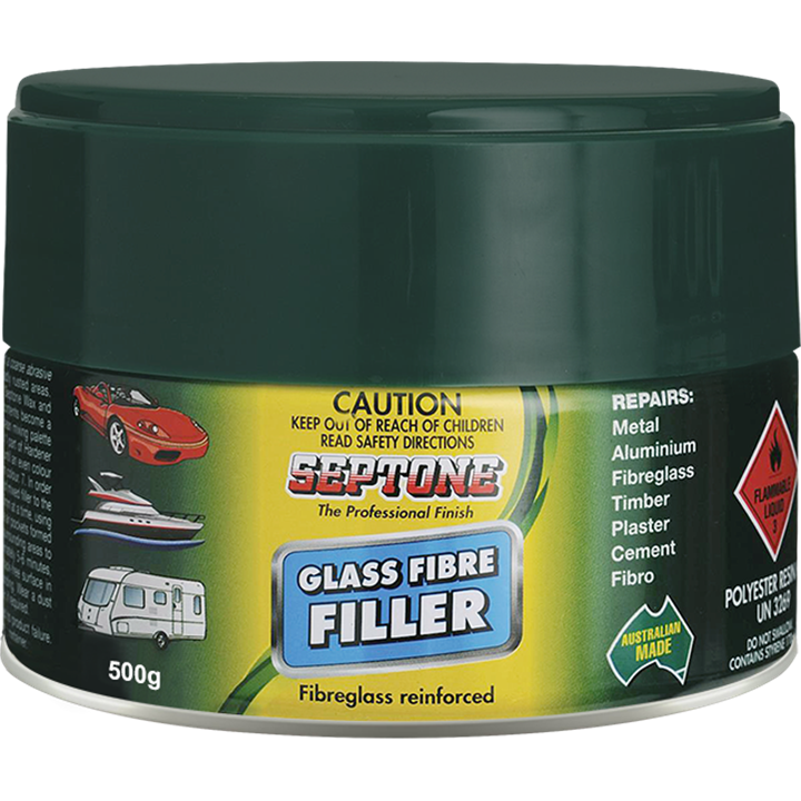 Septone Glass Fibre Filler 500G-Fillers & Applicators-Tool Factory