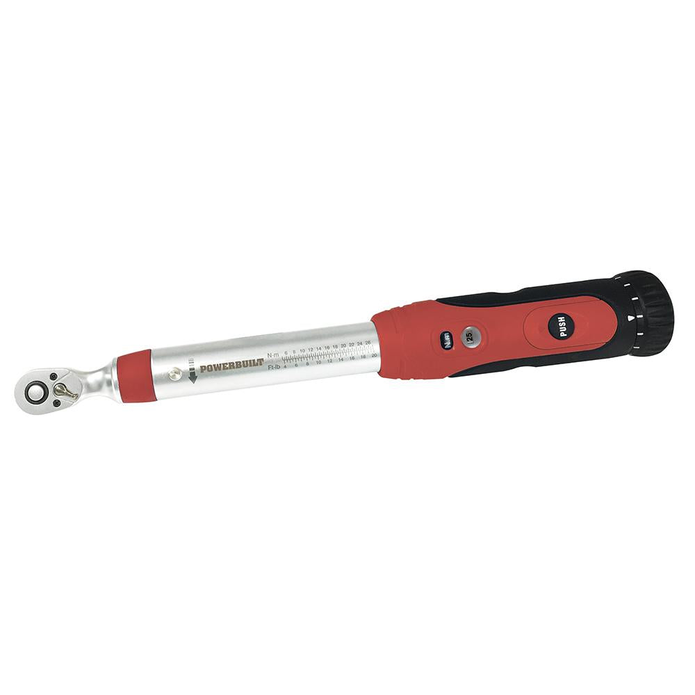 Powerbuilt 1/4" Dr Torque Wrench