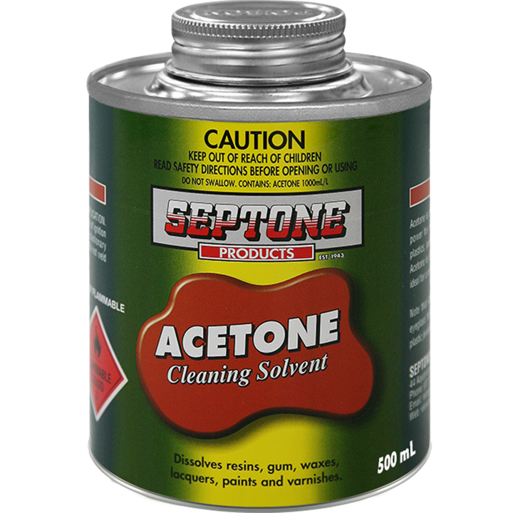 Septone Acetone 500Ml-Solvents / Thinners-Tool Factory