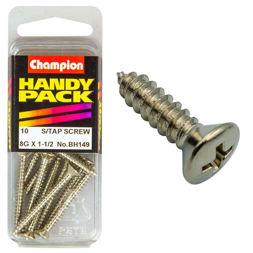 Champion 8G x 1-1/2in Self Tap Set Screw - Rsd HD