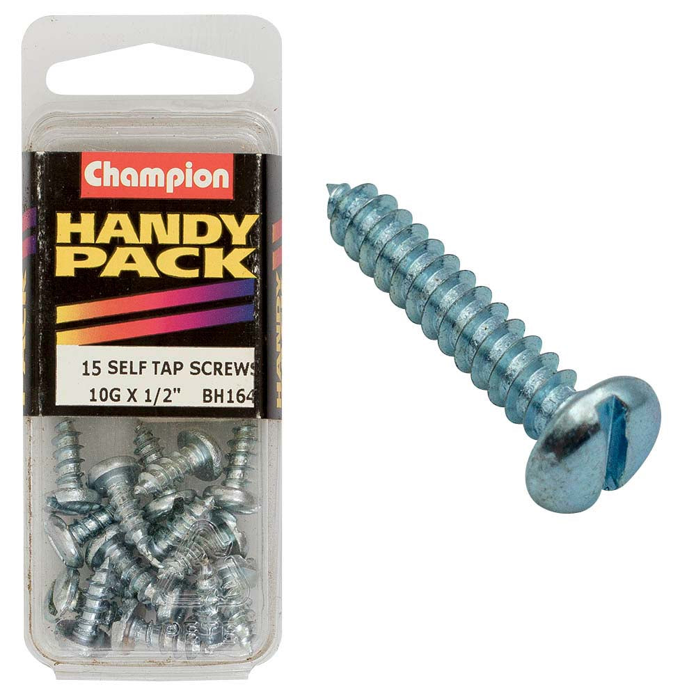 Champion 8G x 5/8in Self Tap Set Screw - Pan HD