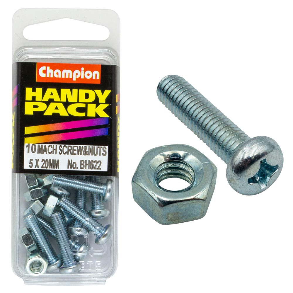 Champion M5 x 20mm Machine Set Screw