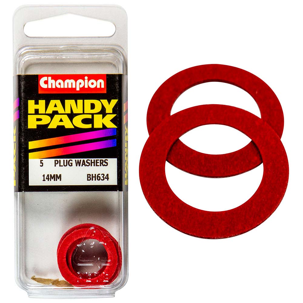 Champion #14 Fibre Sump Plug Washer - M14